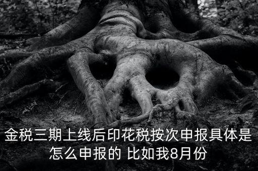 金稅三期如何填報(bào)印花稅表，印花稅申報(bào)報(bào)表要怎么填啊