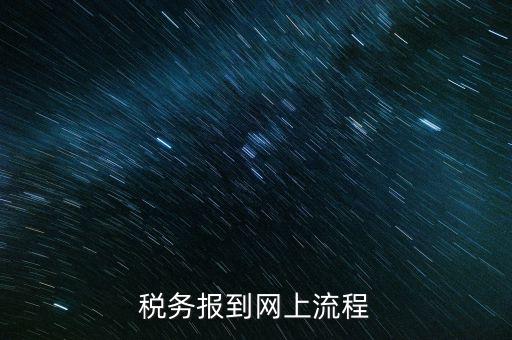 如何進行國稅報道，稅務報道的流程