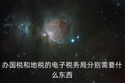 如何辦理國稅電子稅務局，國稅電子報稅怎么弄