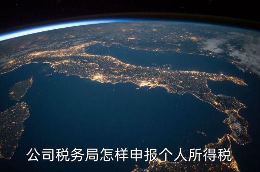 國(guó)稅局如何繳納個(gè)稅，網(wǎng)上稅務(wù)局如何交個(gè)人所得稅呢