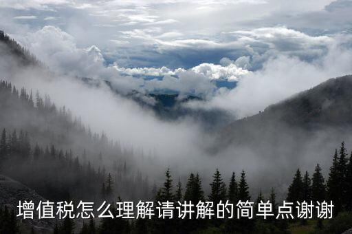 納稅人如何認識增值，增值稅的理解