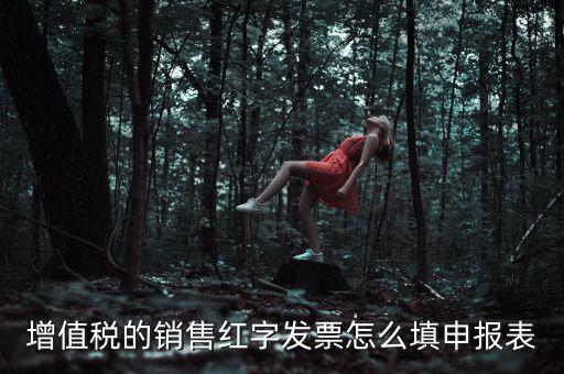 紅字開票金額如何填寫增值稅申報表，紅字發(fā)票如何填寫增值稅報表二