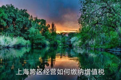 上?？鐓^(qū)經(jīng)營(yíng)如何繳納增值稅