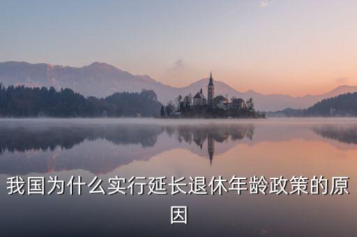 我國(guó)為什么實(shí)行延長(zhǎng)退休年齡政策的原因