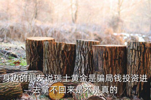 瑞士黃金到底是什么，朋友都在做瑞士黃金 真的賺錢嗎
