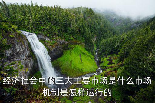 經(jīng)濟(jì)學(xué)中的主要市場是什么，宏觀經(jīng)濟(jì)學(xué) 兩大市場是什么