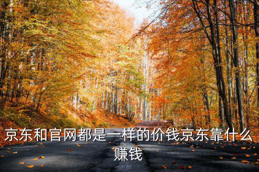 京東和官網(wǎng)都是一樣的價(jià)錢(qián)京東靠什么賺錢(qián)