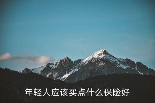 年輕人適合買什么保險，青少年買什么保險好