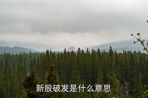 定增破發(fā)股是什么意思，增發(fā)股破發(fā)是什么意思
