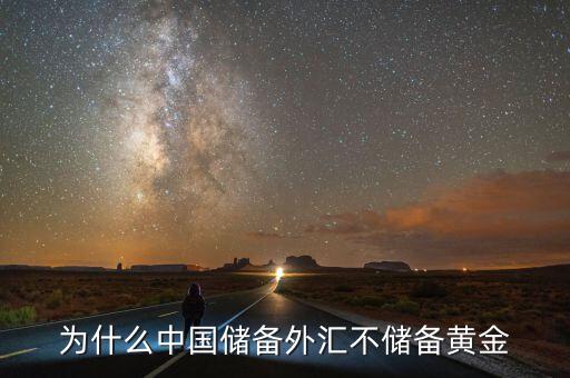 為什么中國(guó)儲(chǔ)備外匯不儲(chǔ)備黃金