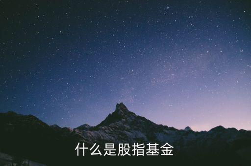 股指基金是什么，什么是股指基金
