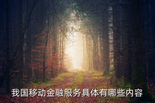 金融服務(wù)包括什么，銀行金融服務(wù) 主要指哪些事