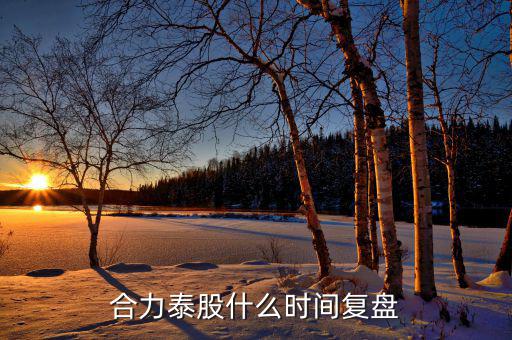 000622什么時(shí)候復(fù)盤，合力泰股什么時(shí)間復(fù)盤