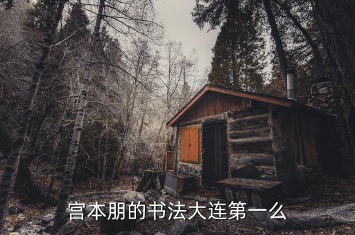 80后書(shū)法家叫什么，宮本朋的書(shū)法大連第一么