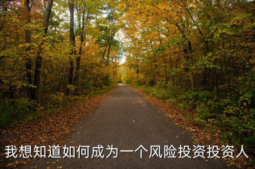 什么人適合做風險投資人，什么樣的人適合做投資人
