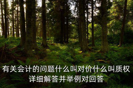 什么是過去的對價(jià)，什么是對價(jià)制度