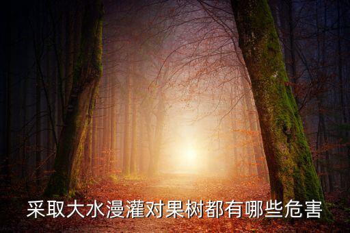 廣西地區(qū)大水漫灌導(dǎo)致什么，在干旱半干旱地區(qū)采取大水漫灌的灌溉方式可能會導(dǎo)致土地鹽漬化