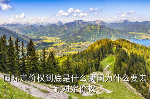 什么是商品定價權(quán)，商品怎么定價權(quán)啊