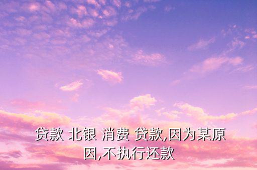 北銀消費(fèi)貸款不還會(huì)怎么樣,征信不好對個(gè)人和家庭成員都有影響
