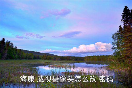  ?？?威視攝像頭怎么改 密碼
