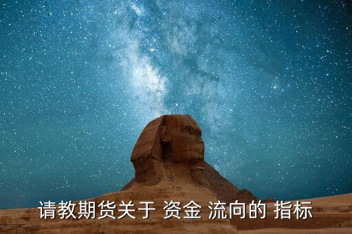 請教期貨關(guān)于 資金 流向的 指標