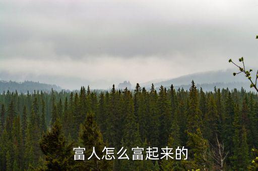 富人得錢都是怎么來的,財富可以分為哪幾類?