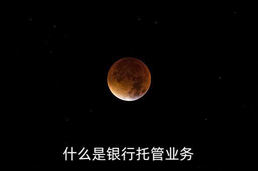 什么是托管清算，什么是清算