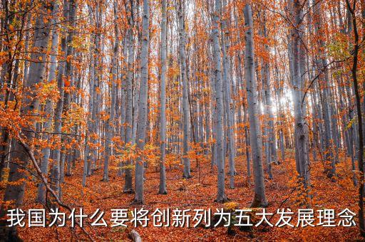 我國(guó)為什么要將創(chuàng)新列為五大發(fā)展理念