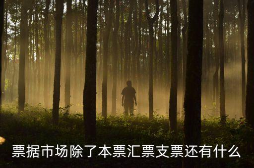 票據(jù)市場是各類票據(jù)什么的，票據(jù)貼現(xiàn)市場屬于貨幣市場嗎