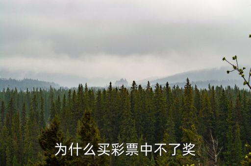 買彩票為什么不中獎(jiǎng)，彩票為什么不中獎(jiǎng)