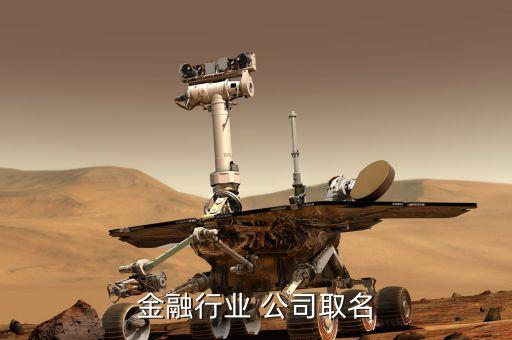 金融公司起什么樣的名字好，要開一金融投資公司起什么名字好