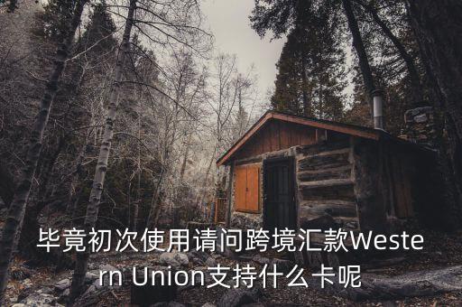什么是西聯(lián)，畢竟初次使用請問跨境匯款Western Union支持什么卡呢
