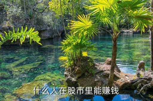 股市中什么人能賺到錢(qián)，目前在股市上賺錢(qián)的是些什么人