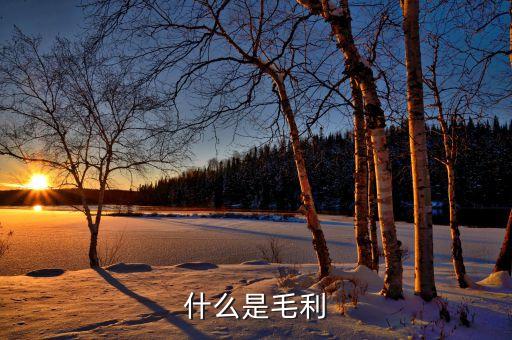 什么是產(chǎn)品毛利，什么是毛利怎么計算