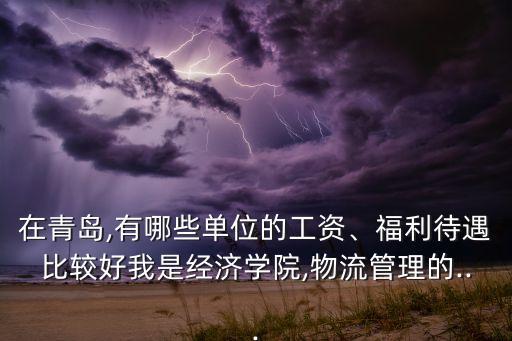 在青島,有哪些單位的工資、福利待遇比較好我是經(jīng)濟(jì)學(xué)院,物流管理的...