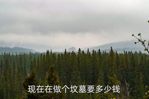 現在在做個墳墓要多少錢