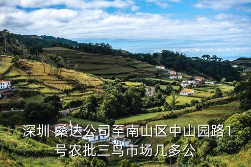  深圳 桑達(dá)公司至南山區(qū)中山園路1號(hào)農(nóng)批三鳥(niǎo)市場(chǎng)幾多公